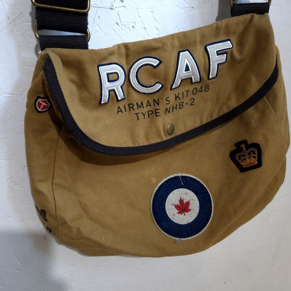 Red Canoe | RCAF Brown Messenger Bag - Picture 2 of 14
